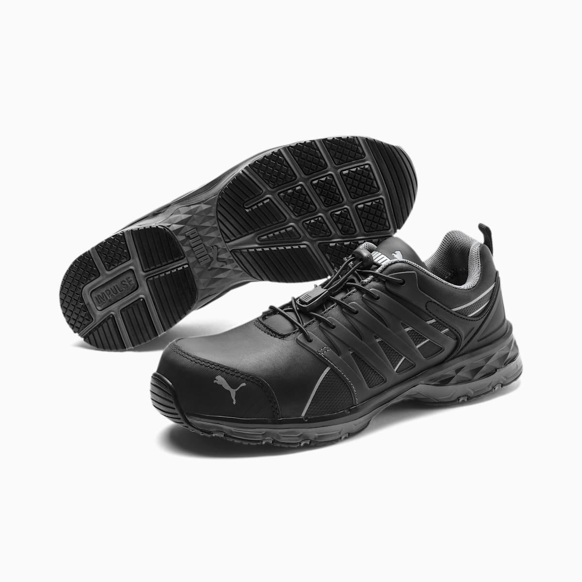 Pracovní Obuv Puma Velocity 2.0 Low S3 ESD Panske Čierne | SK629307