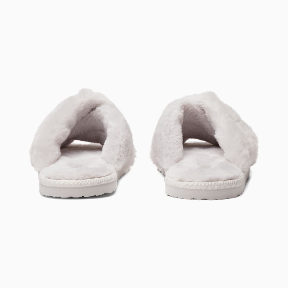 Slapky Puma Fluff X Remienkove Slide Damske Biele | SK796081