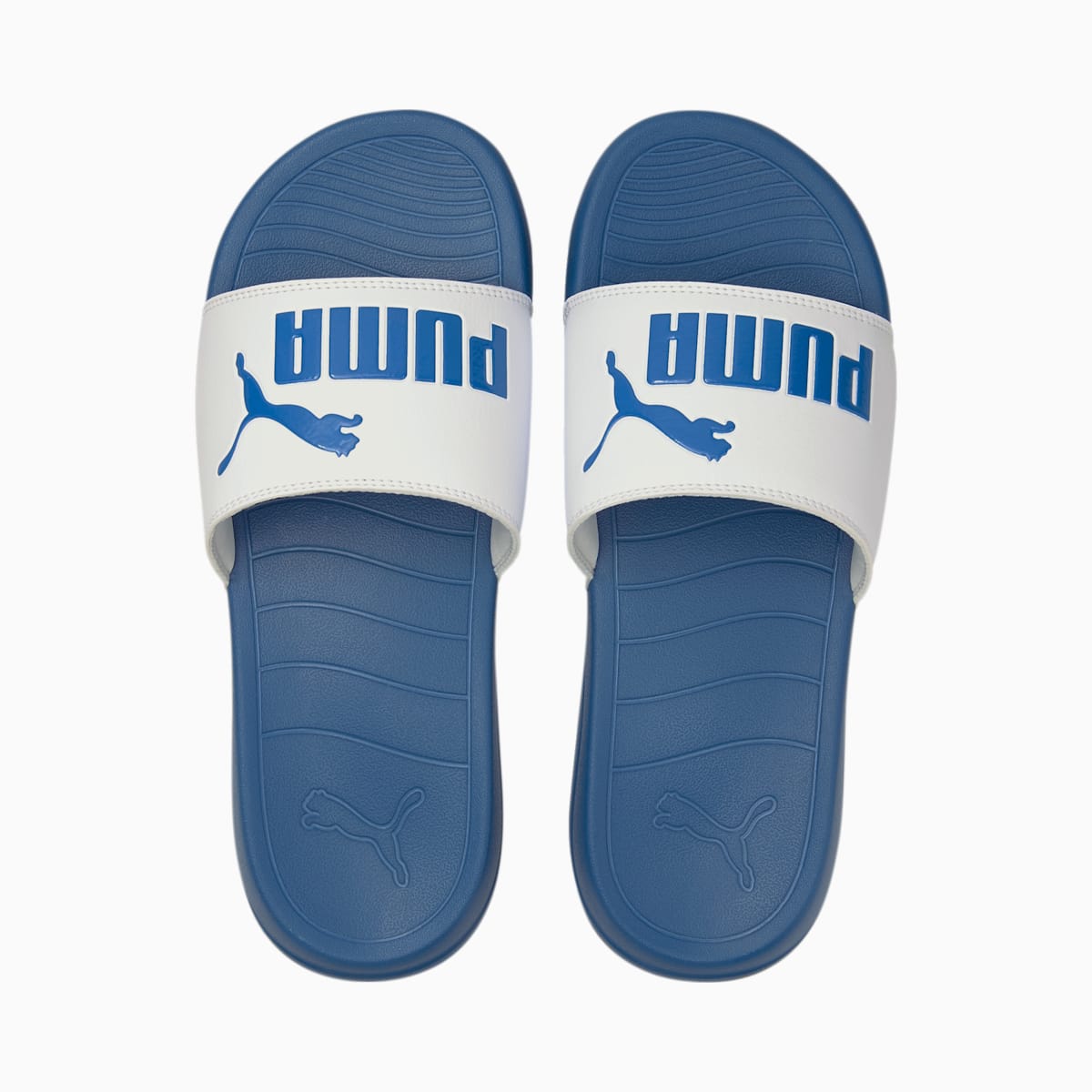 Slapky Puma Popcat 20 Damske Modre/Biele | SK954037