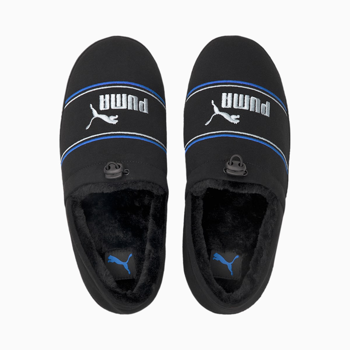 Slapky Puma Tuff Mocc Jersey Damske Čierne/Modre | SK638702