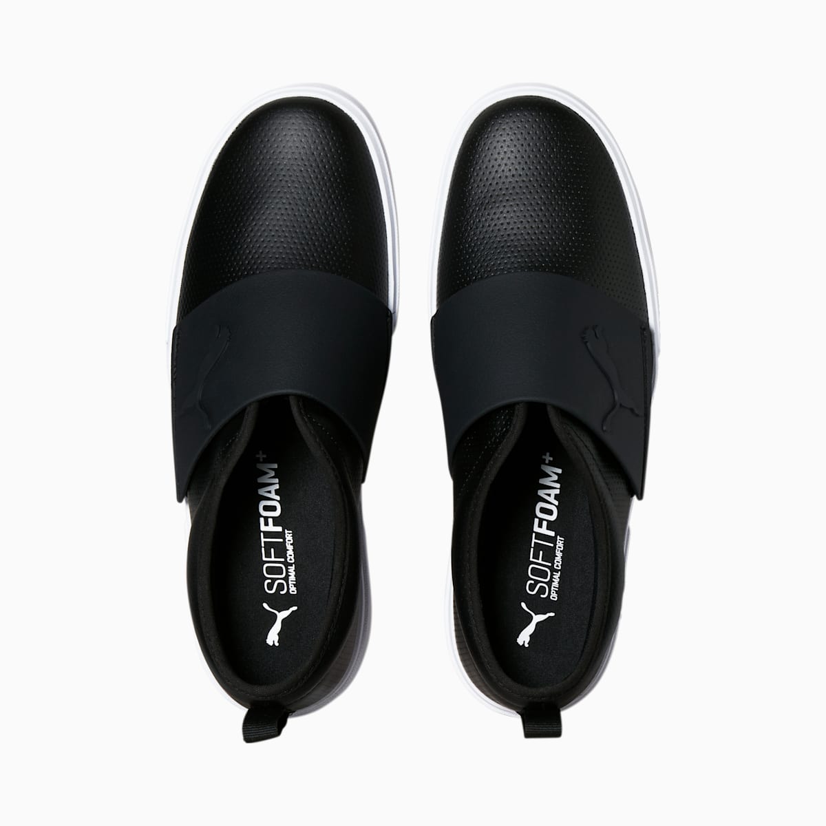 Slip On Puma El Rey II SlipOn Perf L Panske Čierne | SK387695