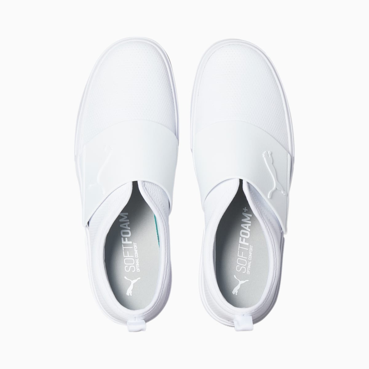 Slip On Puma El Rey II SlipOn Perf L Panske Biele | SK821569