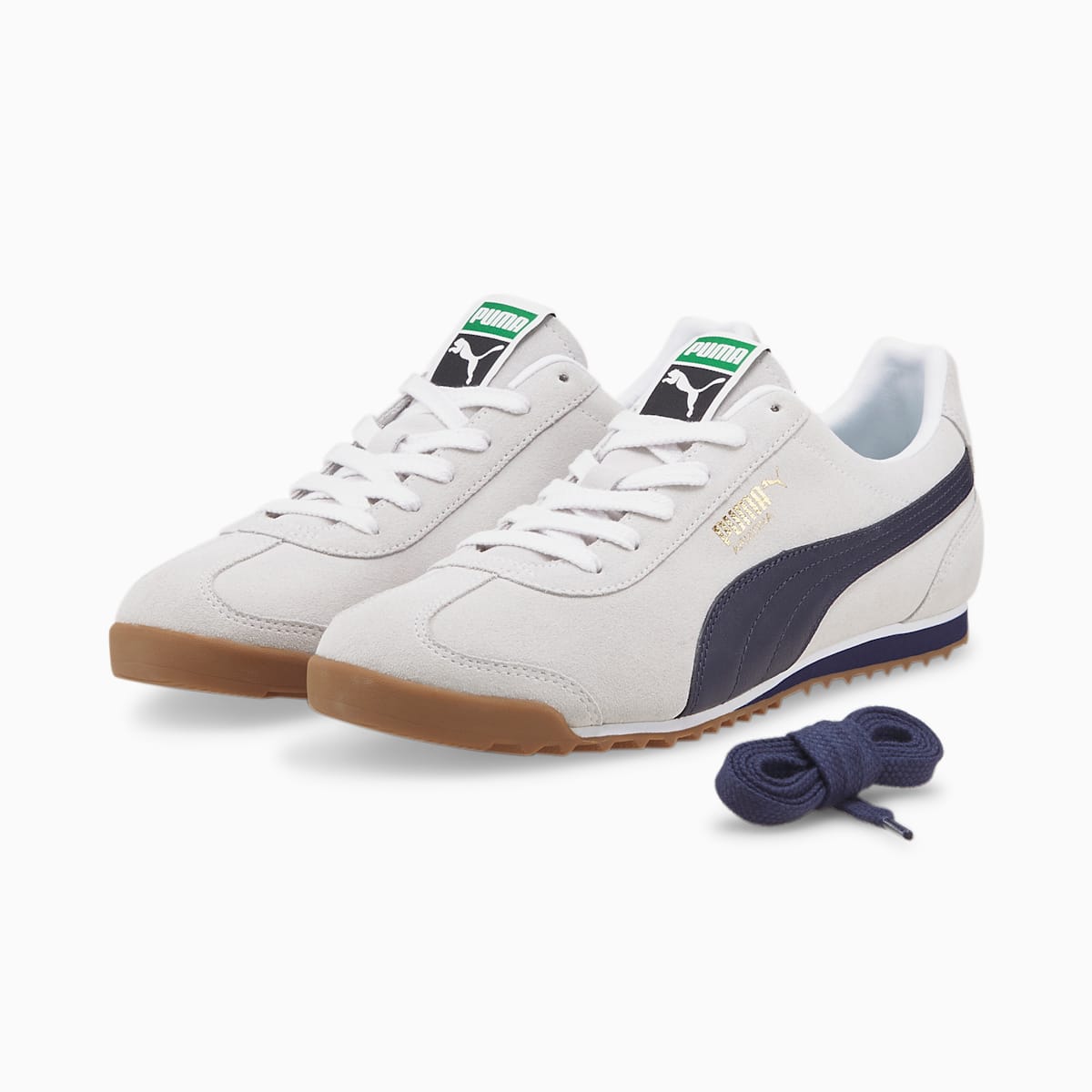 Tenisky Puma Arizona Classic Panske Biele/Námornícka Modrá | SK057632