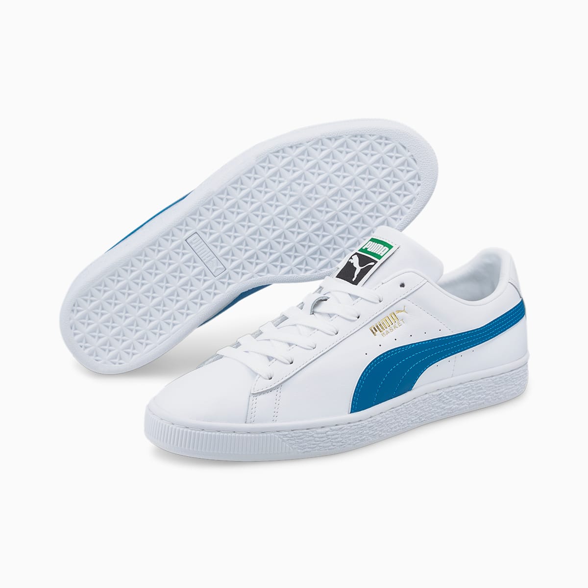 Tenisky Puma Basket Classic XXI Panske Biele/Modre | SK980427