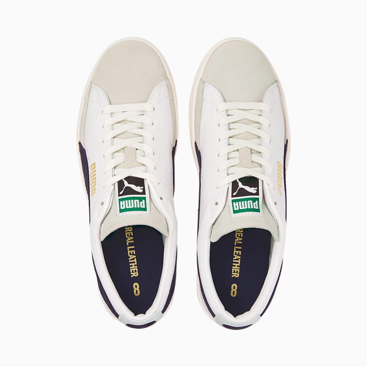 Tenisky Puma Basket VTG Damske Biele/Námornícka Modrá | SK970853