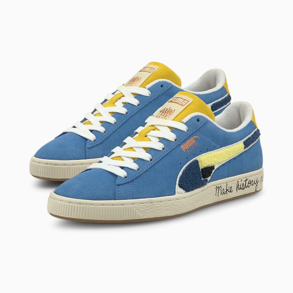 Tenisky Puma Black Fives Suede Classic JR Chlapcenske Modre | SK984230