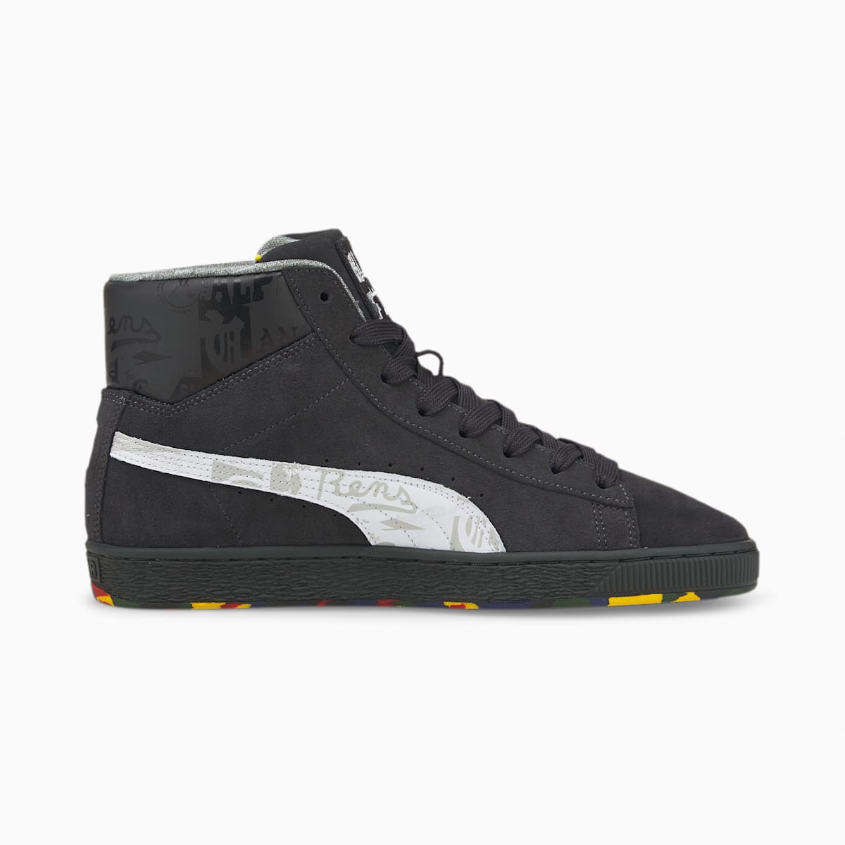 Tenisky Puma Black Fives Suede Panske Čierne/Biele | SK614985