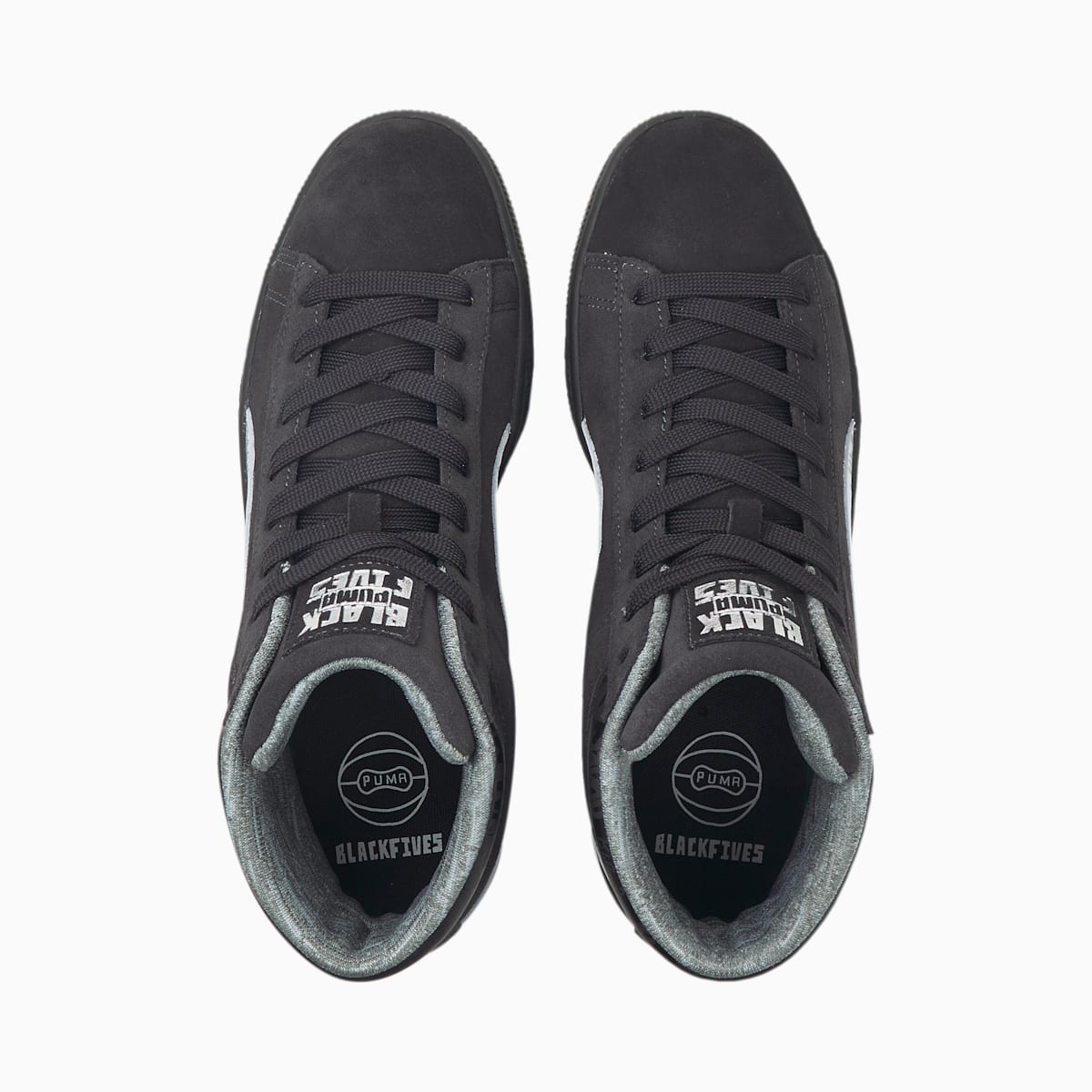 Tenisky Puma Black Fives Suede Panske Čierne/Biele | SK614985