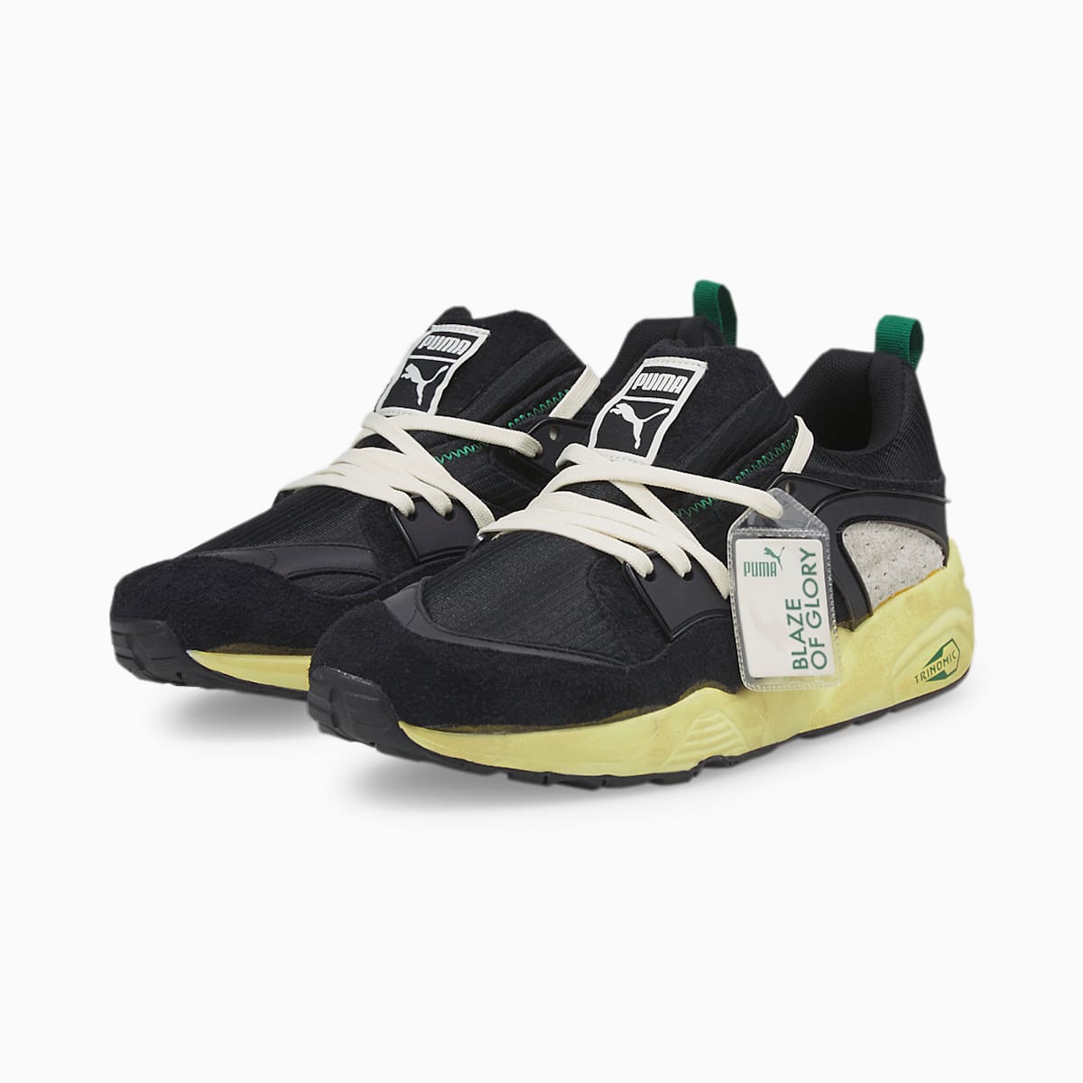 Tenisky Puma Blaze of Glory The NeverWorn Damske Čierne/Biele/Žlté | SK170534