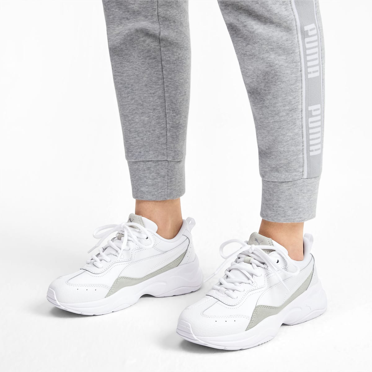 Tenisky Puma Cilia Lux Tréningová Damske Biele/Strieborne | SK804672
