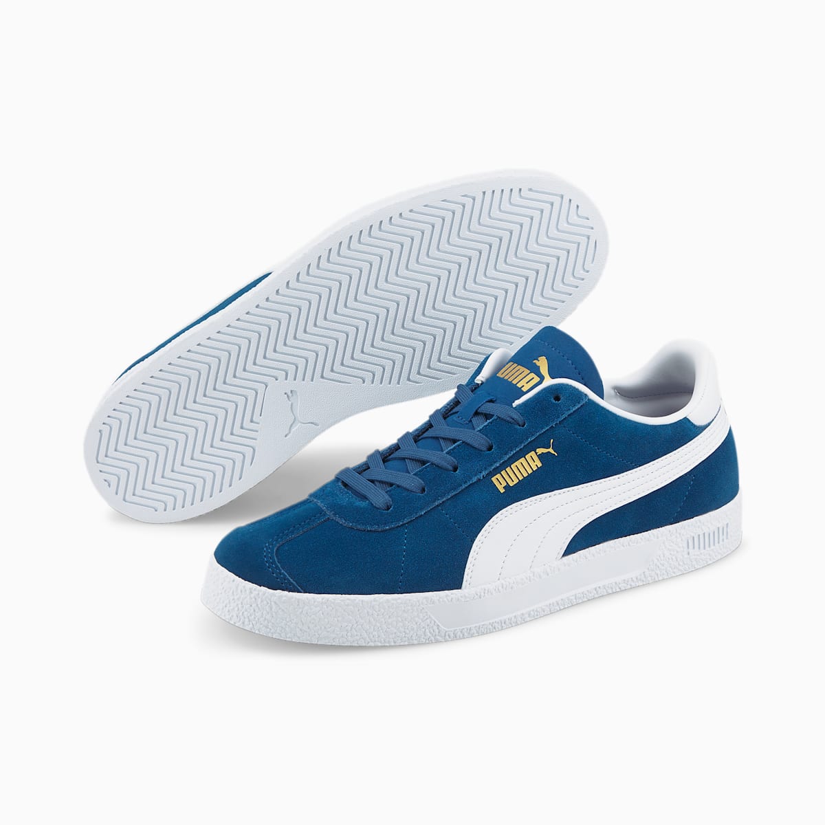 Tenisky Puma Club Panske Modre/Biele/Zlate | SK786013