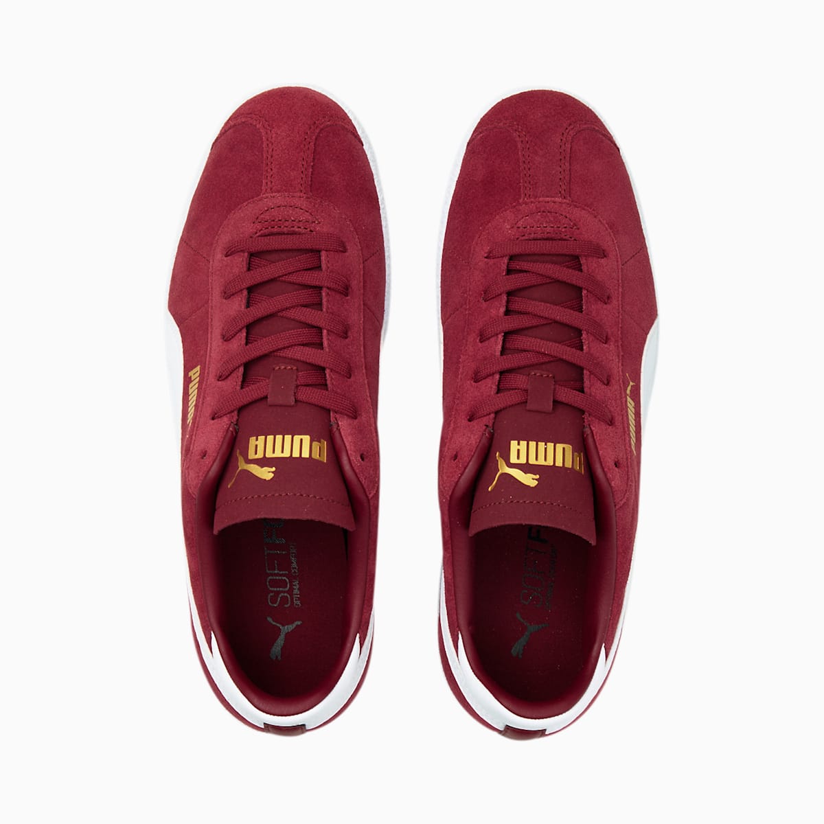 Tenisky Puma Club Panske Tmavo Hnede/Biele/Zlate | SK793268