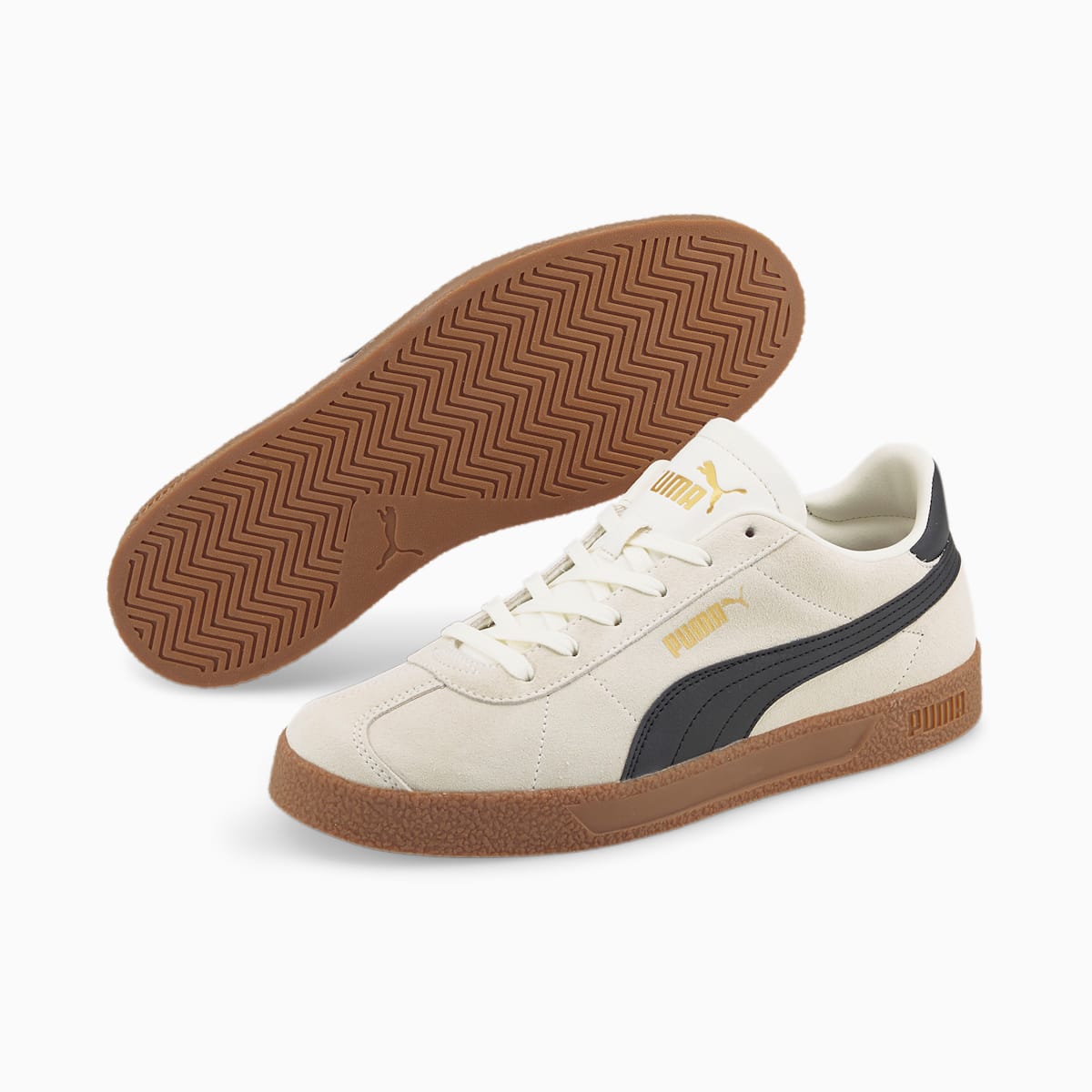 Tenisky Puma Club Panske Čierne/Zlate | SK068235