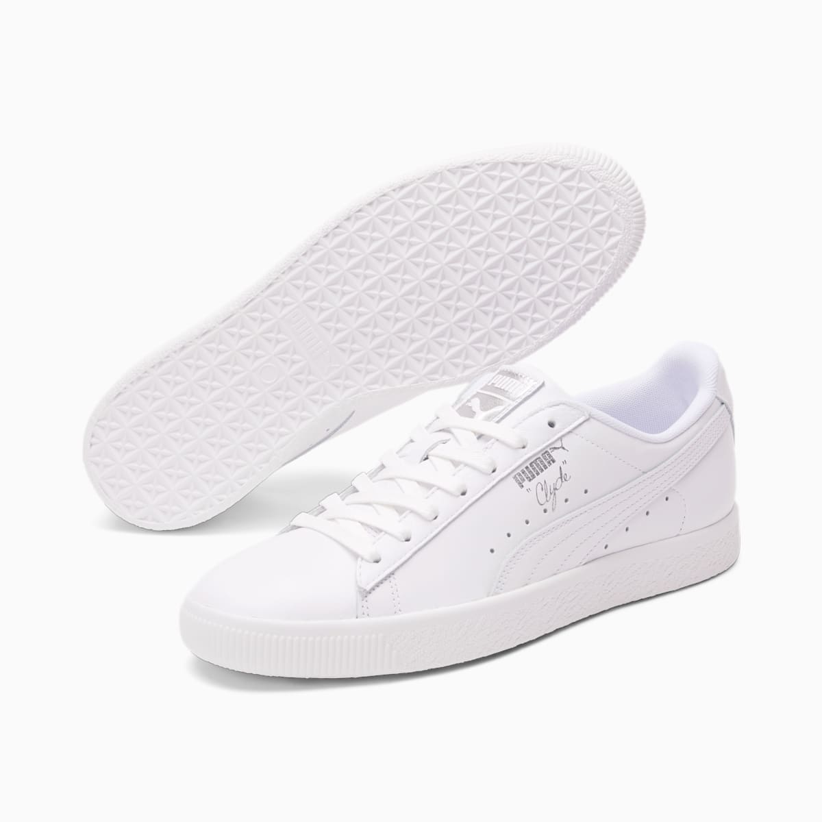 Tenisky Puma Clyde Core Foil Panske Biele/Strieborne | SK259037