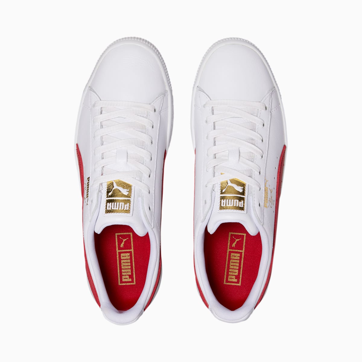 Tenisky Puma Clyde Core Foil Panske Biele/Ruzove/Zlate | SK294761