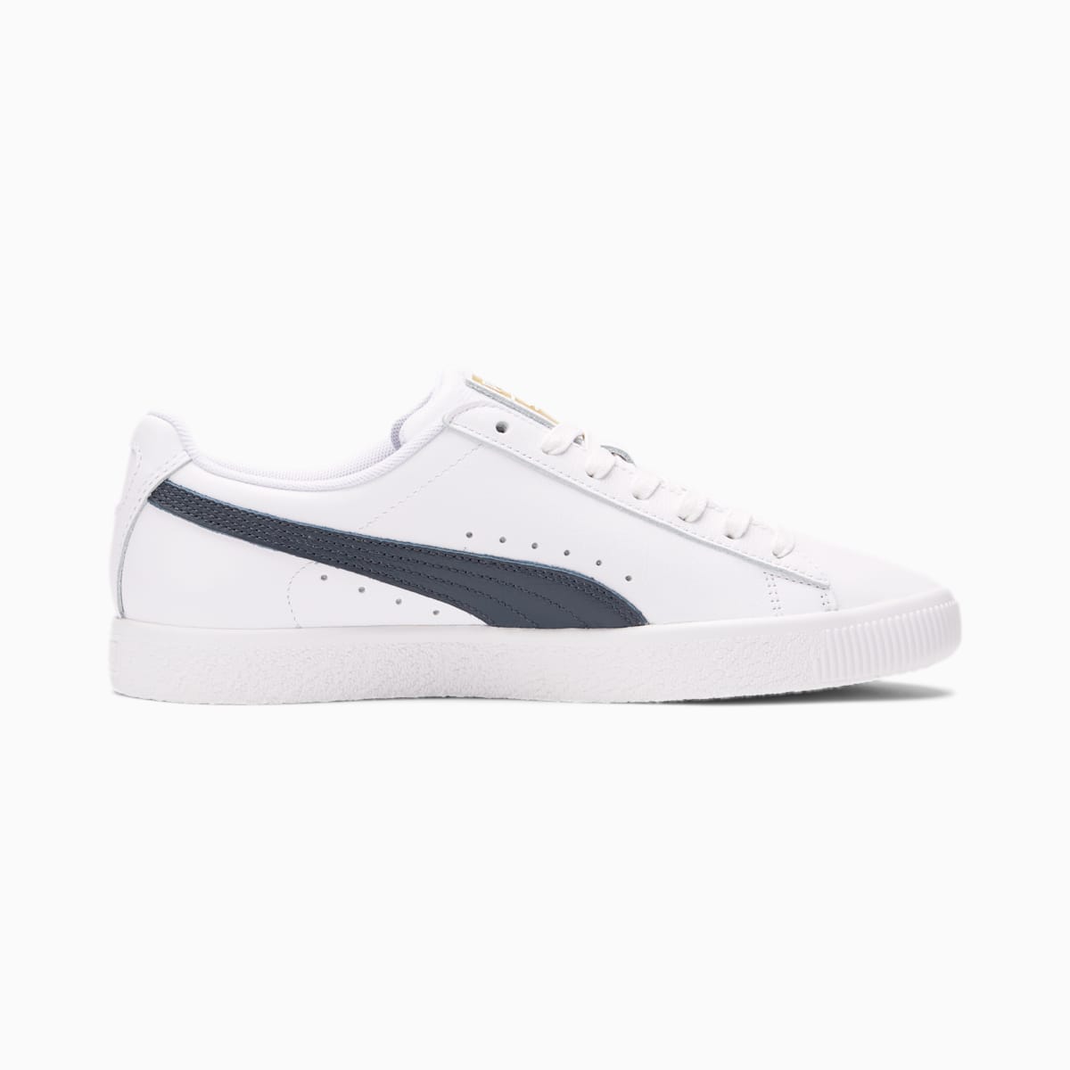 Tenisky Puma Clyde Core Foil Panske Biele/Námornícka Modrá/Zlate | SK915684