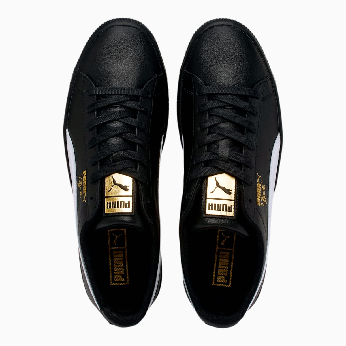 Tenisky Puma Clyde Core Foil Panske Čierne/Biele/Zlate | SK185640
