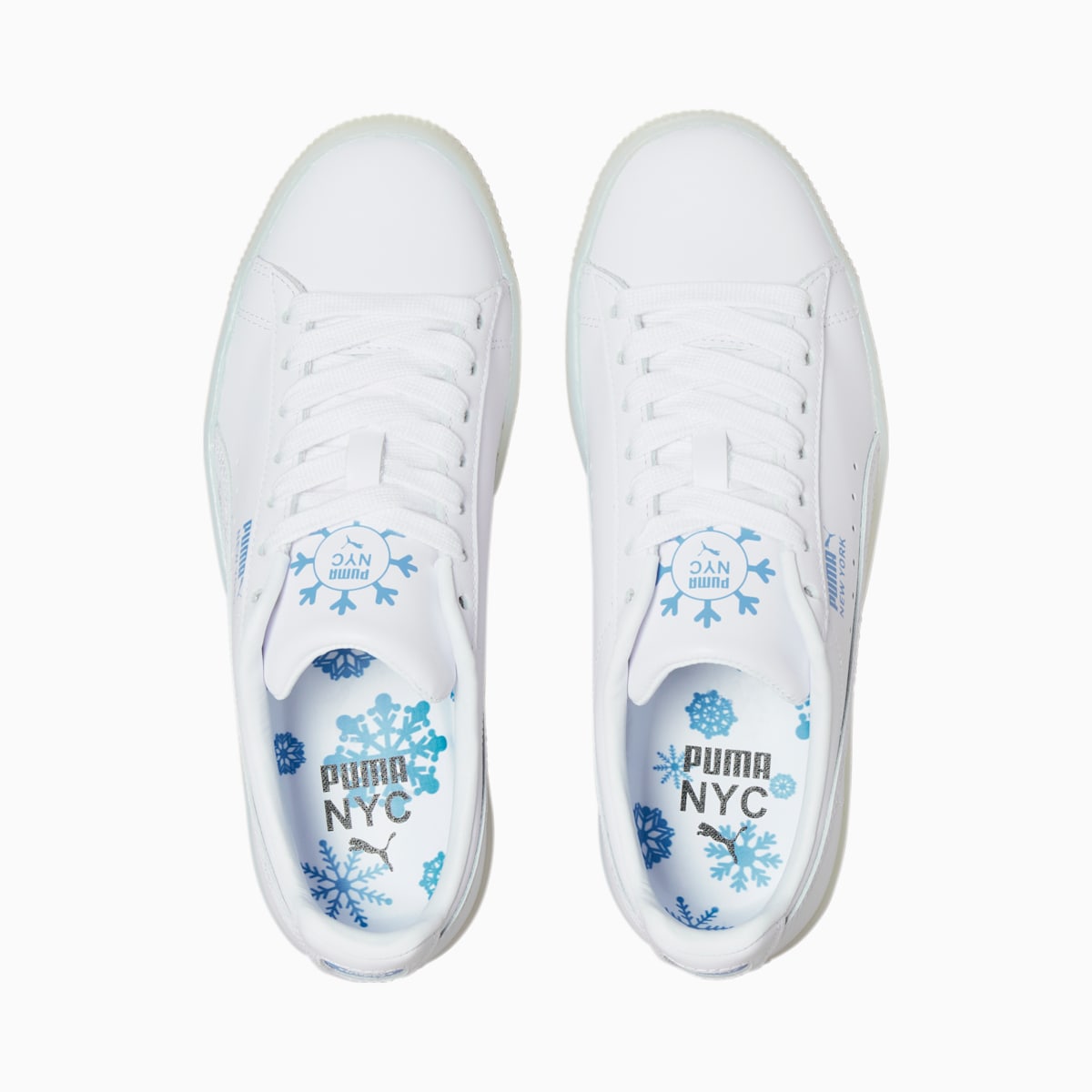Tenisky Puma Clyde Flagship Damske Biele/Strieborne | SK732658