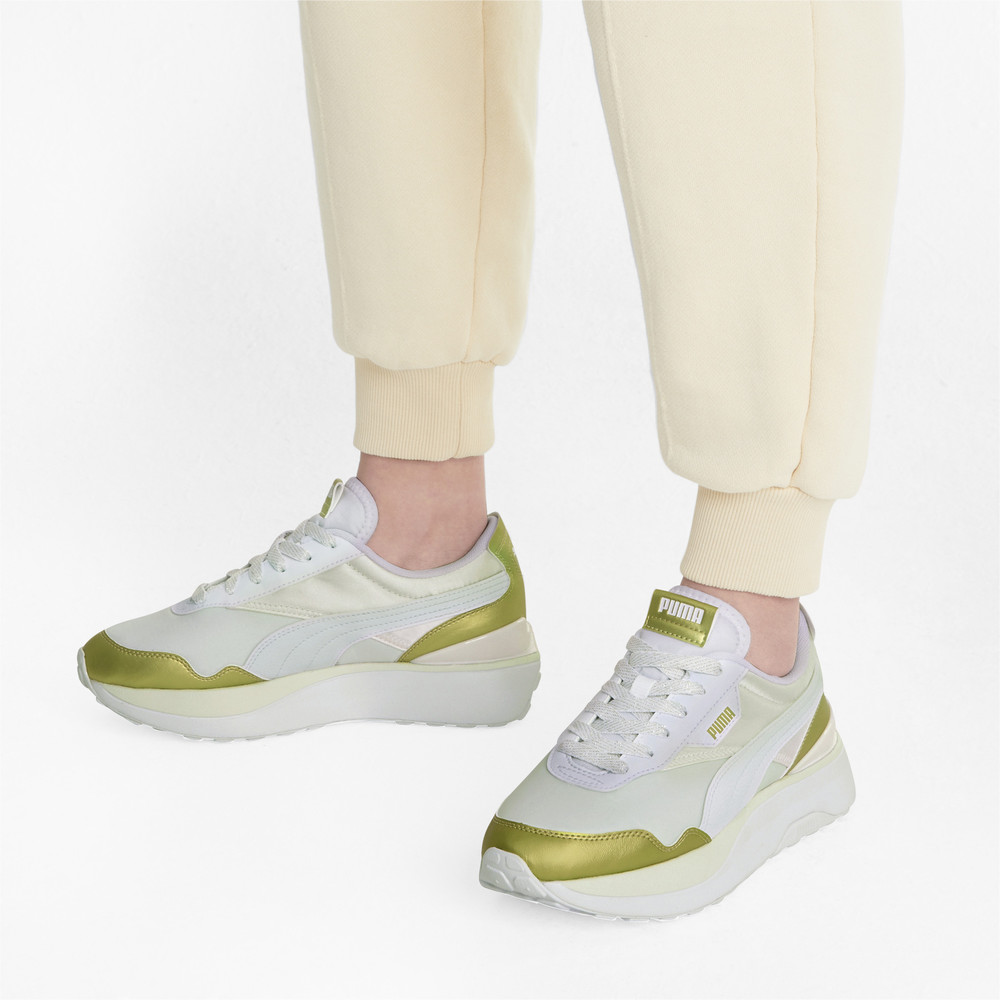 Tenisky Puma Cruise Rider Chrome Damske Siva/Zlate | SK270936