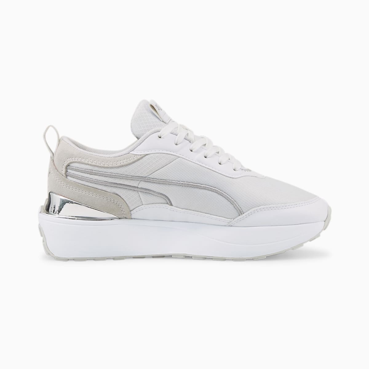 Tenisky Puma Cruise Rider Metallic Damske Biele/Strieborne | SK078495