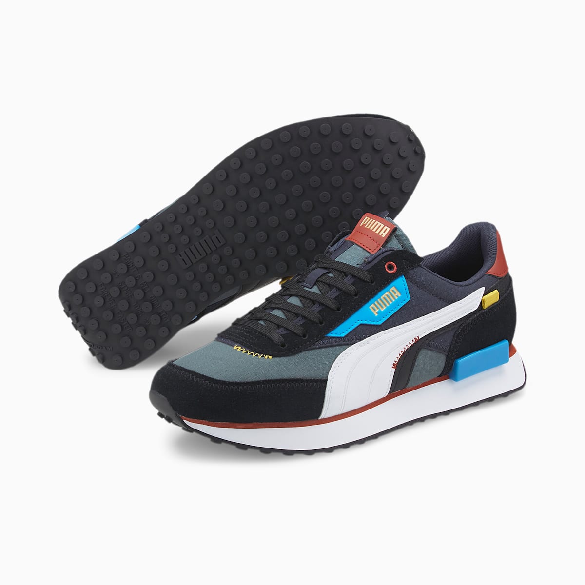 Tenisky Puma Future Rider Displaced Panske Tmavo/Biele | SK704915