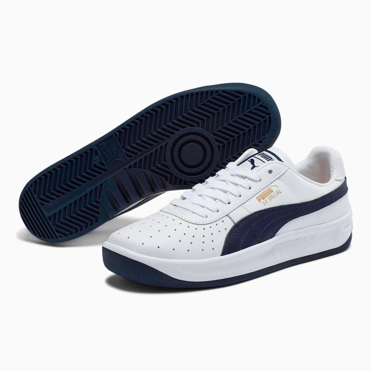 Tenisky Puma GV Special+ Damske Biele/Námornícka Modrá | SK912053