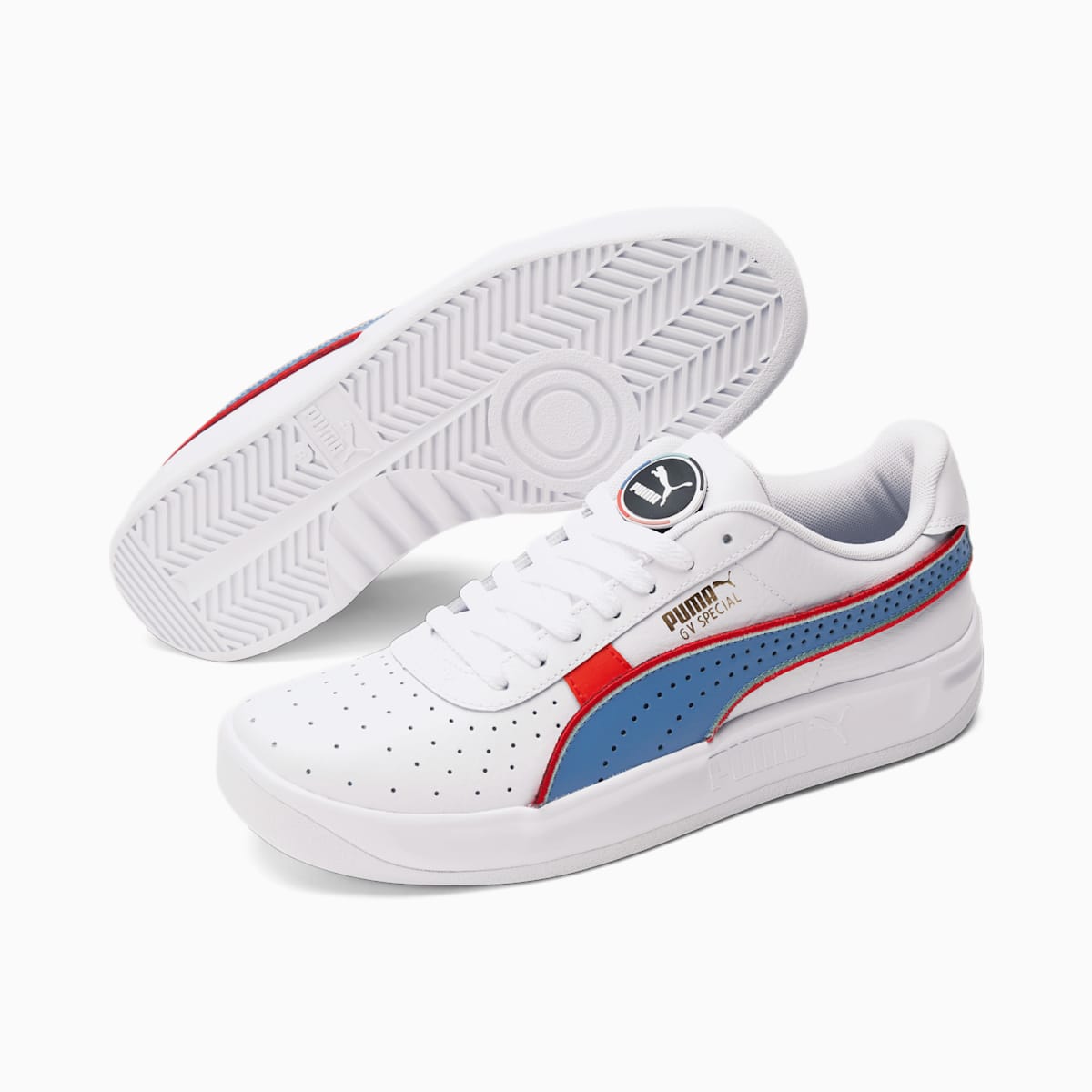 Tenisky Puma GV Special+ Go For Panske Biele/Modre/Oranžové/Modre | SK314097