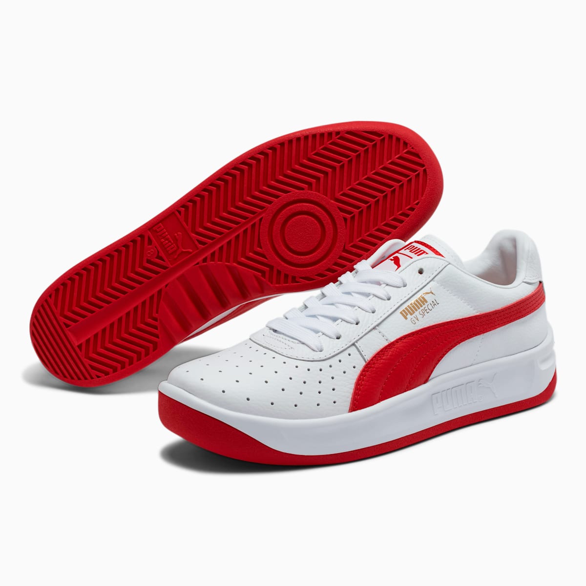 Tenisky Puma GV Special+ Panske Biele/Červené | SK835701