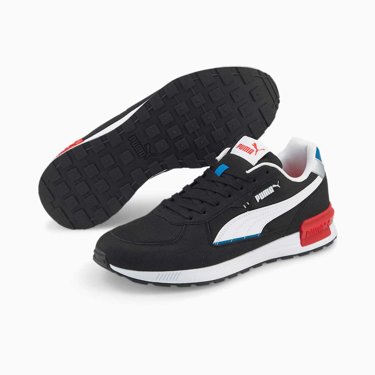 Tenisky Puma Graviton Panske Čierne/Biele/Modre/Červené | SK618520