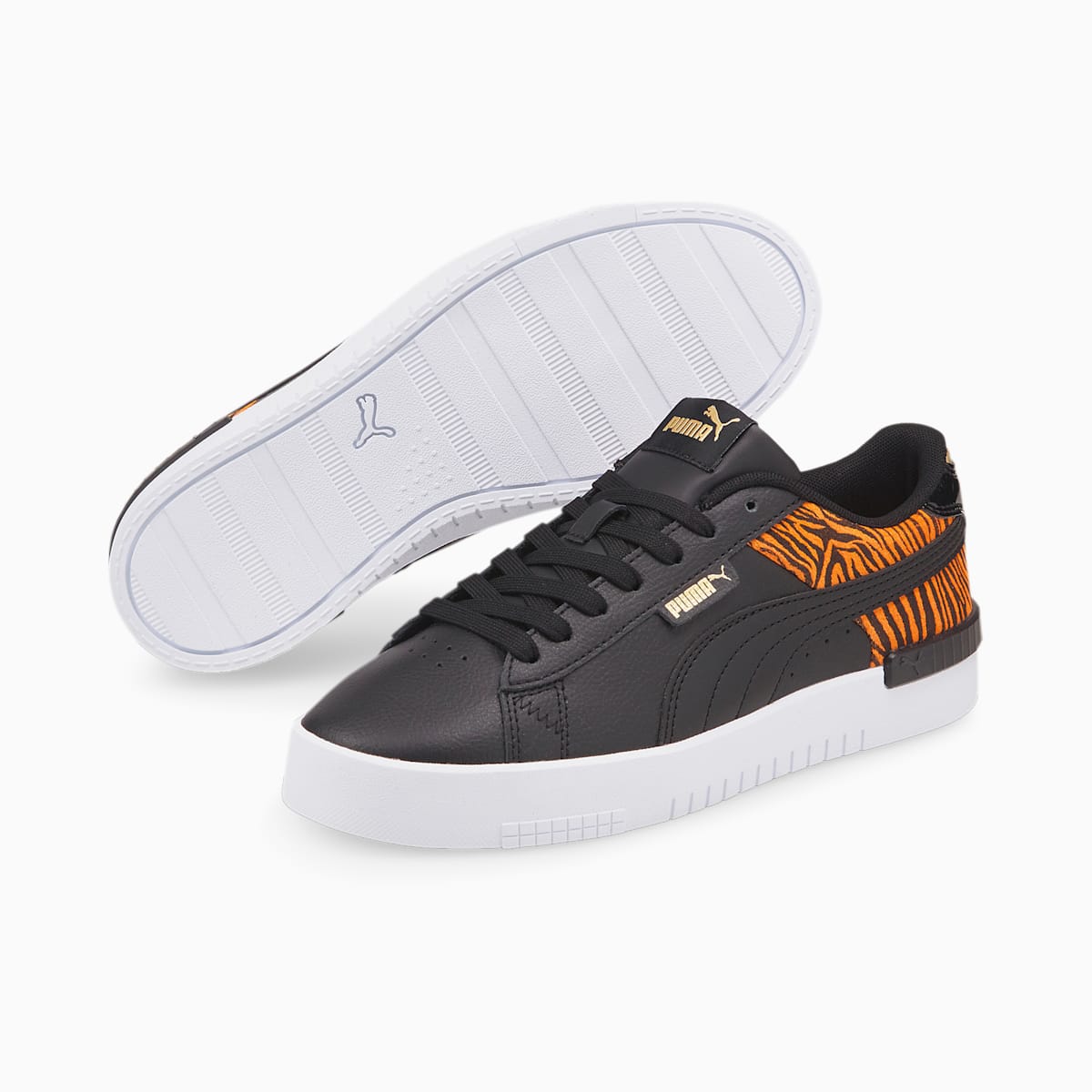Tenisky Puma Jada Tiger Damske Čierne/Oranžové/Zlate | SK406952