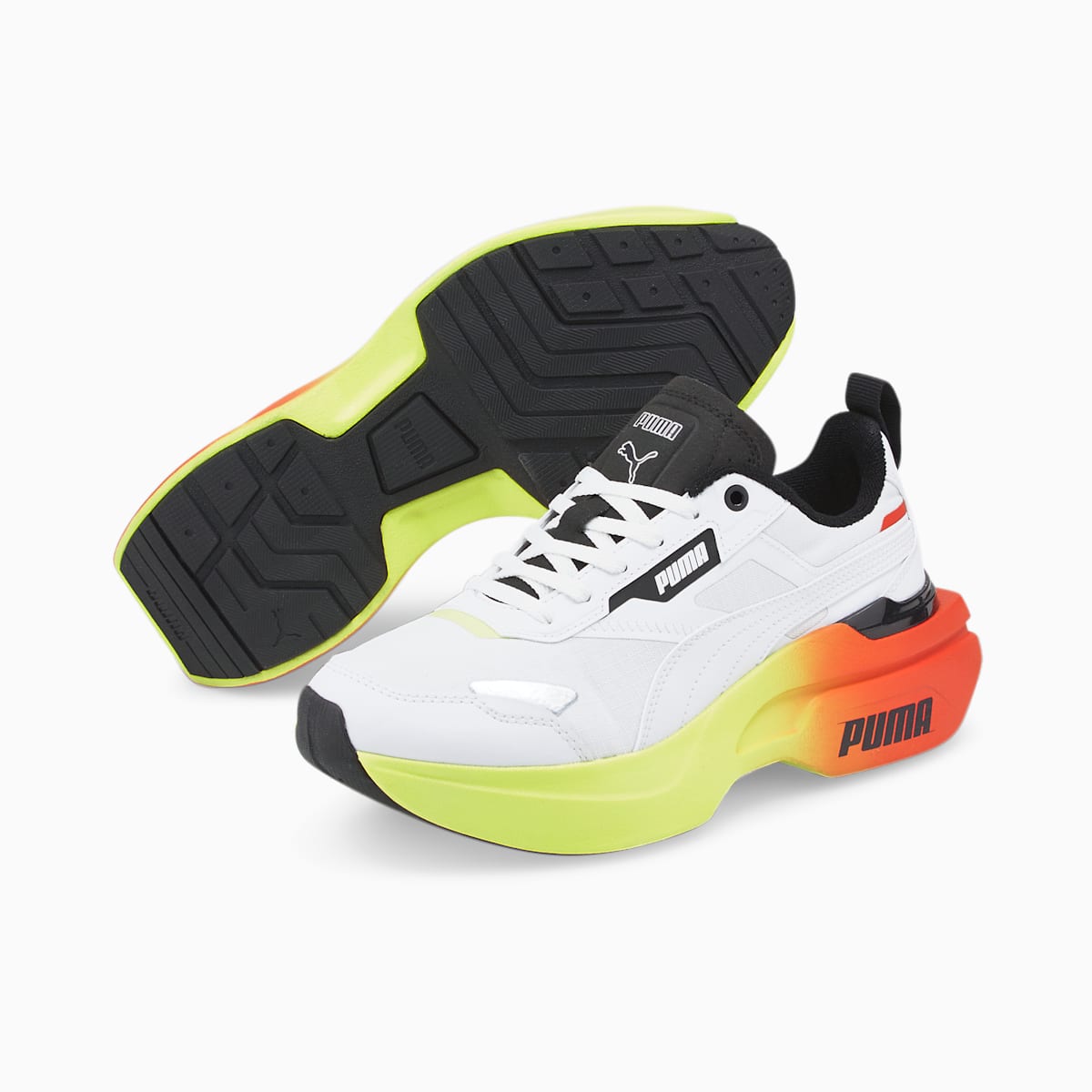 Tenisky Puma Kosmo Rider Gradient Damske Biele/Žlté/Oranžové | SK908647