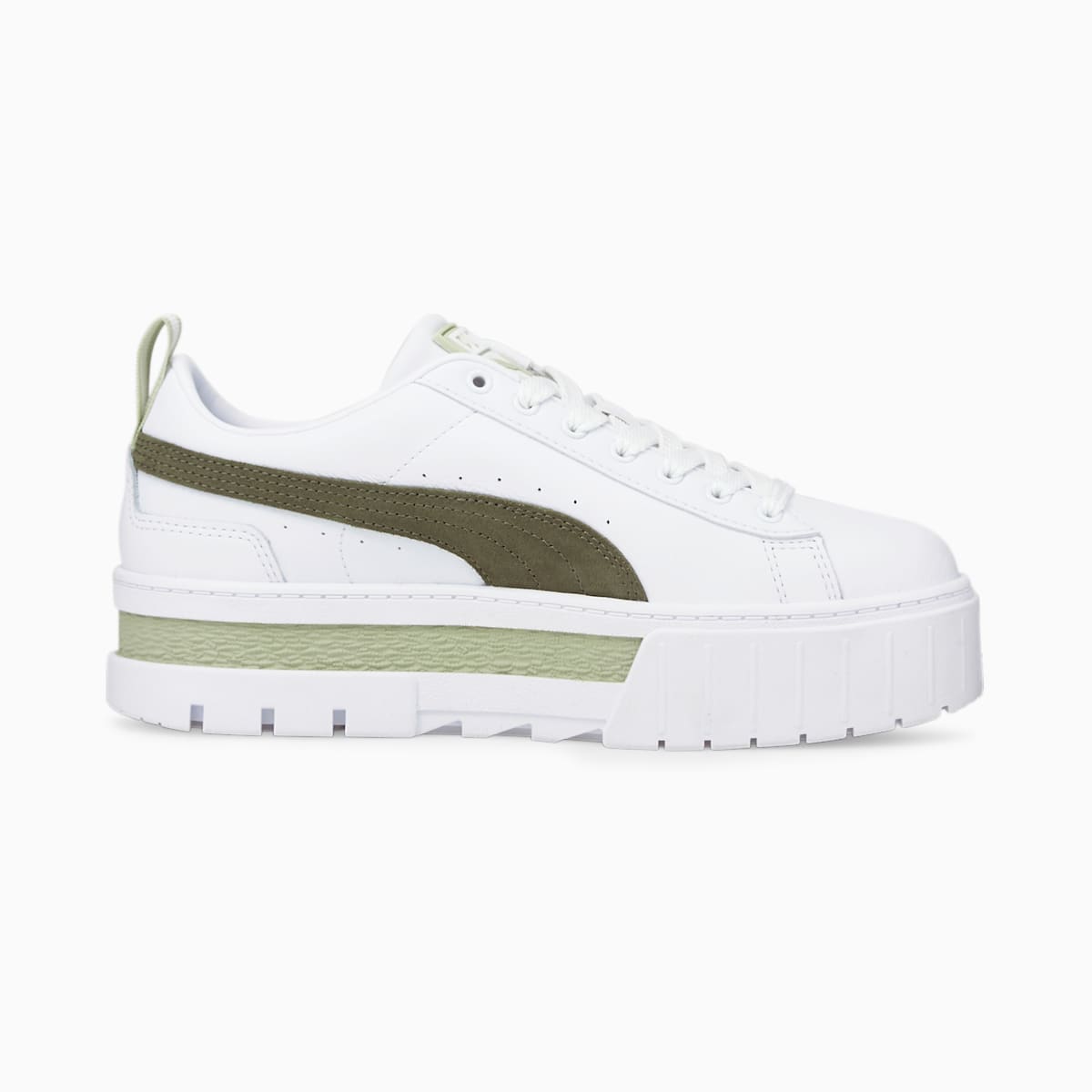 Tenisky Puma Mayze Damske Biele/Tmavo Zelene | SK192540