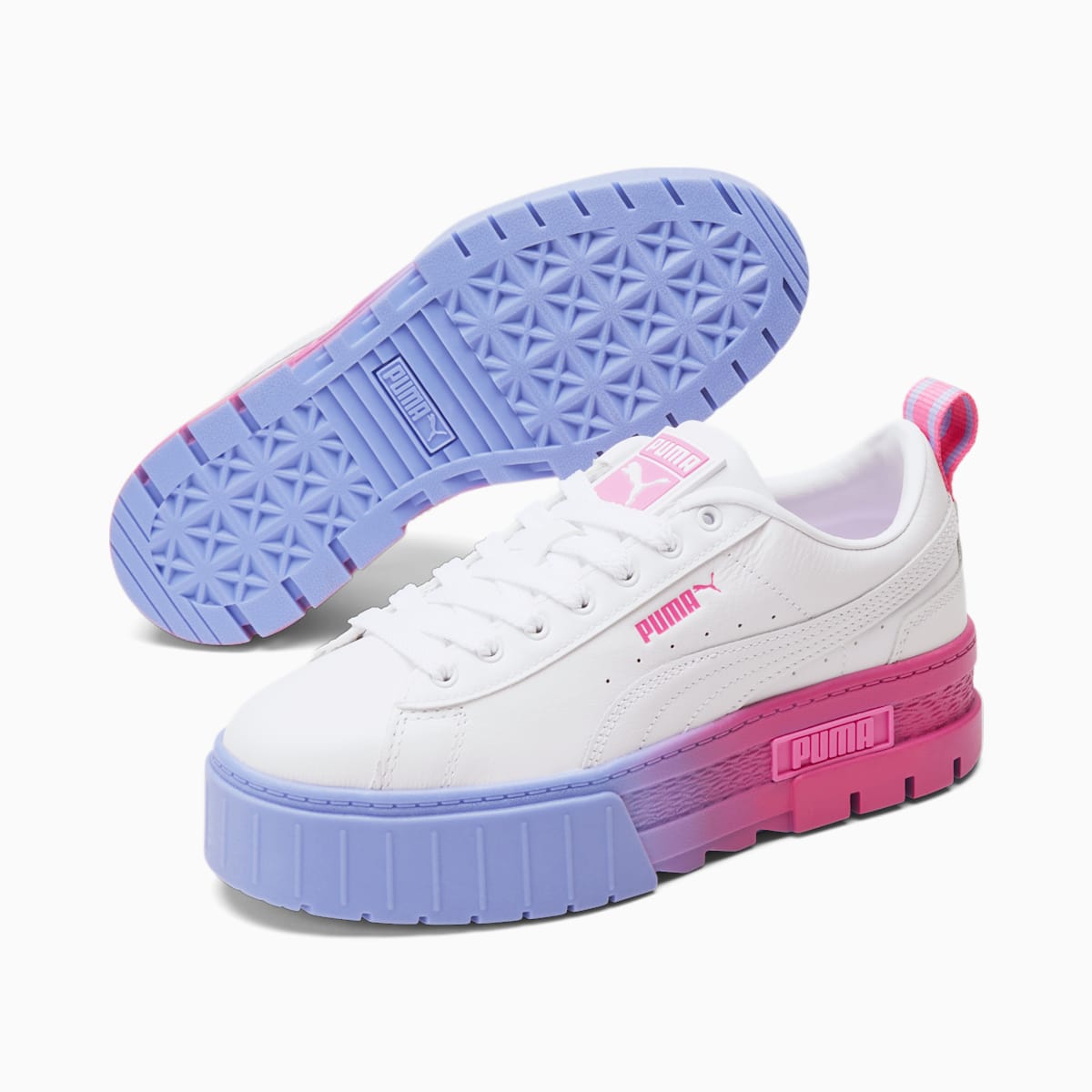 Tenisky Puma Mayze Fade Damske Biele/Ruzove/Nachový | SK726534
