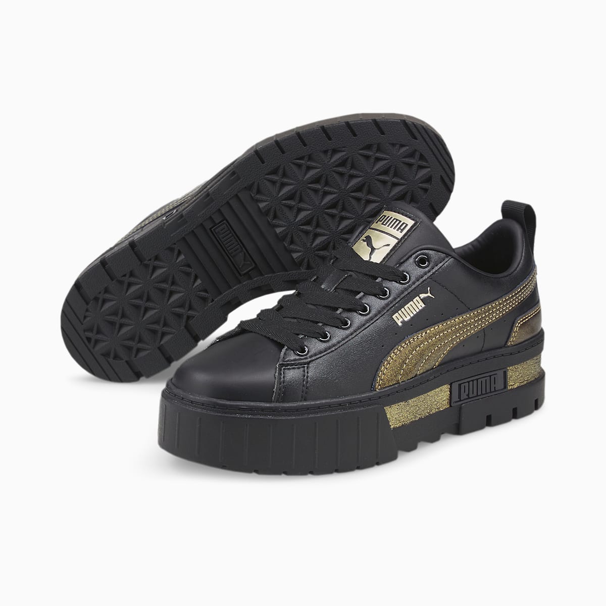 Tenisky Puma Mayze Glow Damske Čierne | SK502318