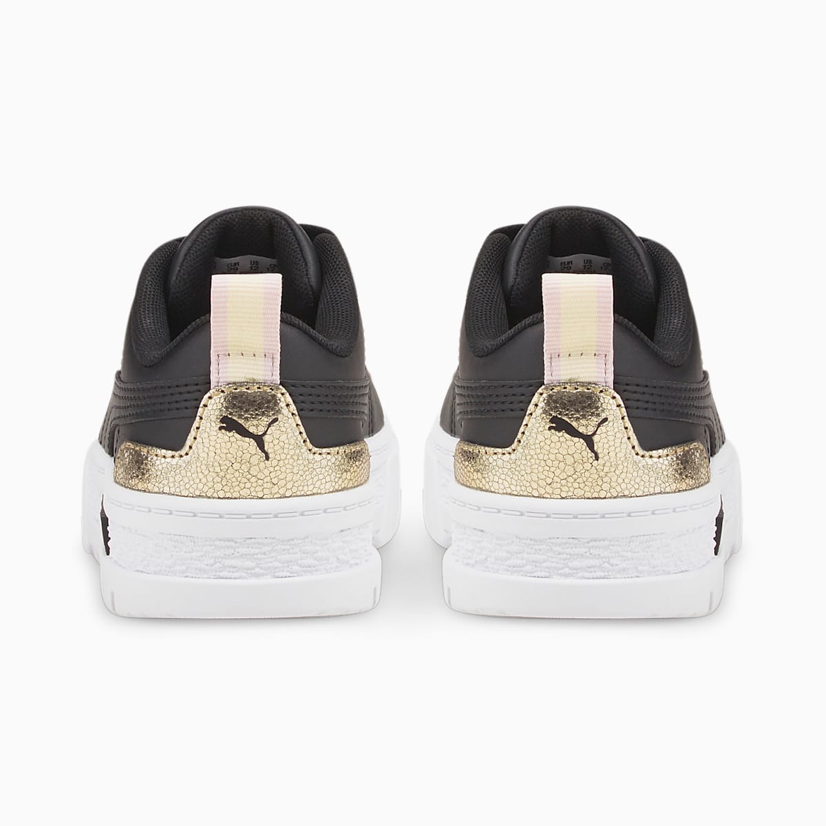 Tenisky Puma Mayze Shiny Dievcenske Čierne/Zlate | SK261539