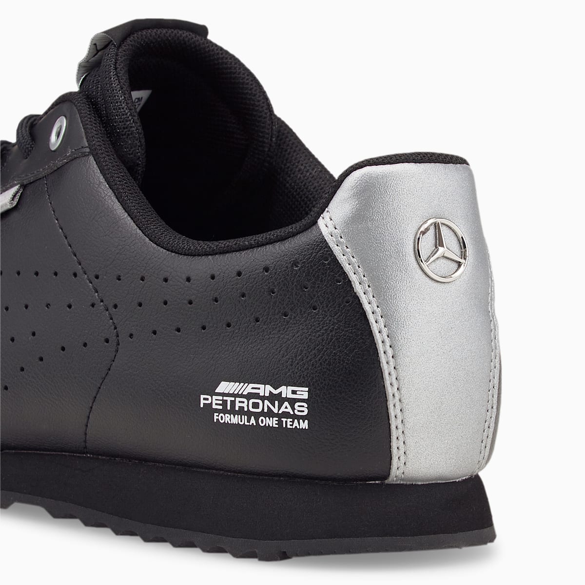 Tenisky Puma Mercedes F1 Roma Via Panske Čierne/Strieborne | SK709618