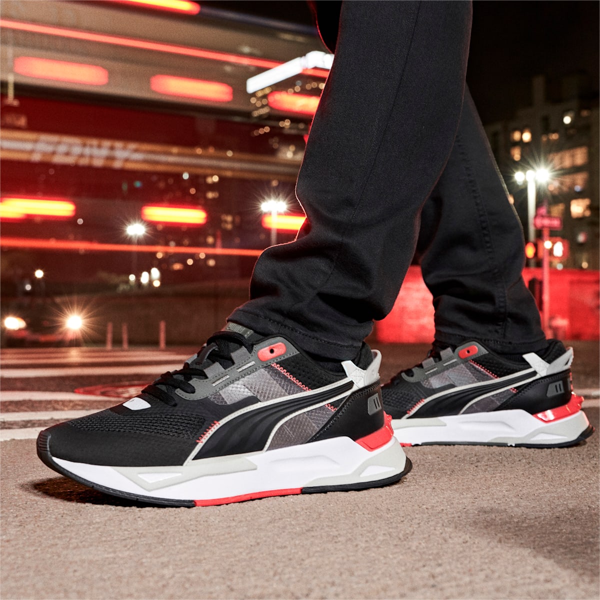 Tenisky Puma Mirage Sport Tech Damske Čierne/Červené | SK178203