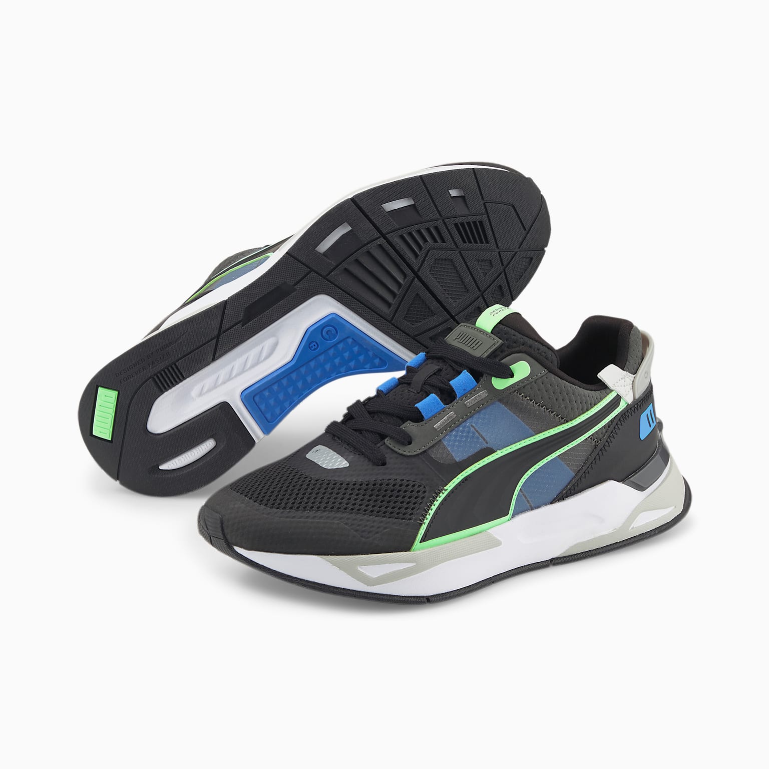 Tenisky Puma Mirage Sport Tech Panske Tmavo Siva/Čierne/Zelene | SK056842