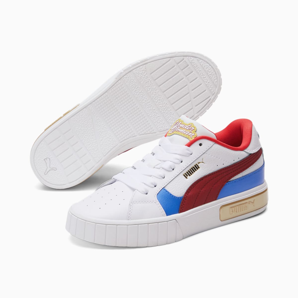 Tenisky Puma PUMA x DC Justice League Cali Star Wonder Woman JR Dievcenske Biele/Červené | SK742918
