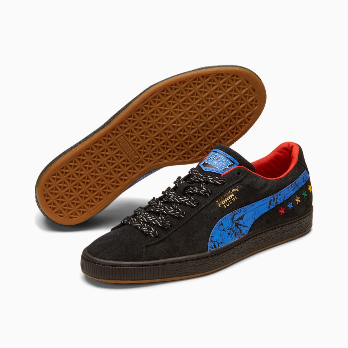 Tenisky Puma PUMA x DC Justice League Suede Panske Čierne/Modre | SK652894