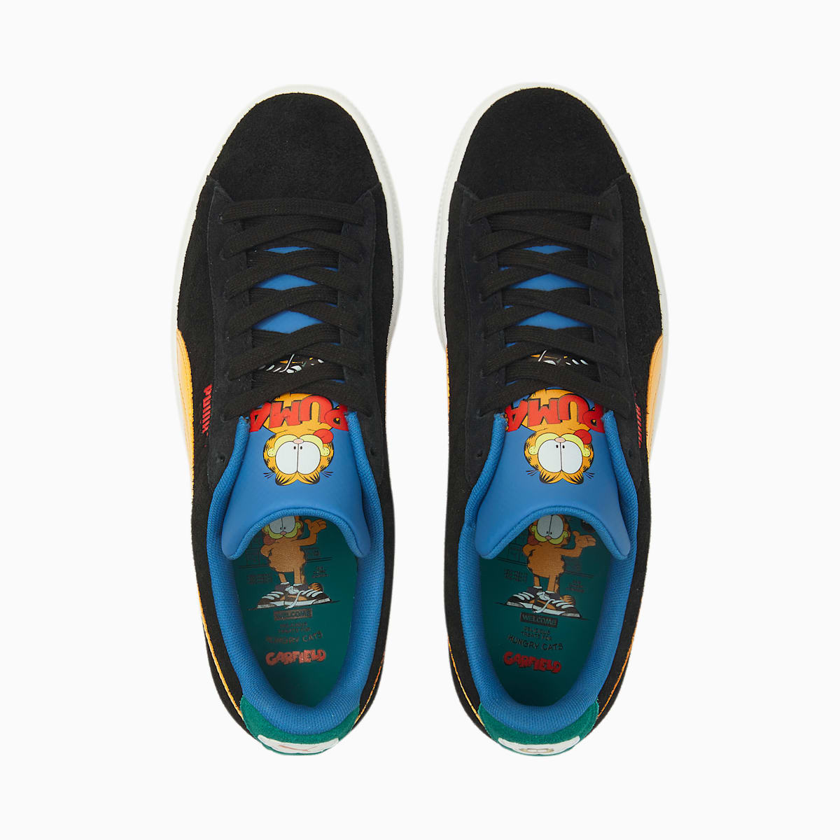 Tenisky Puma PUMA x GARFIELD Suede Panske Čierne/Modre | SK253846