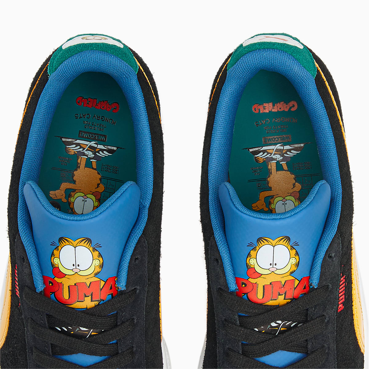 Tenisky Puma PUMA x GARFIELD Suede Panske Čierne/Modre | SK253846