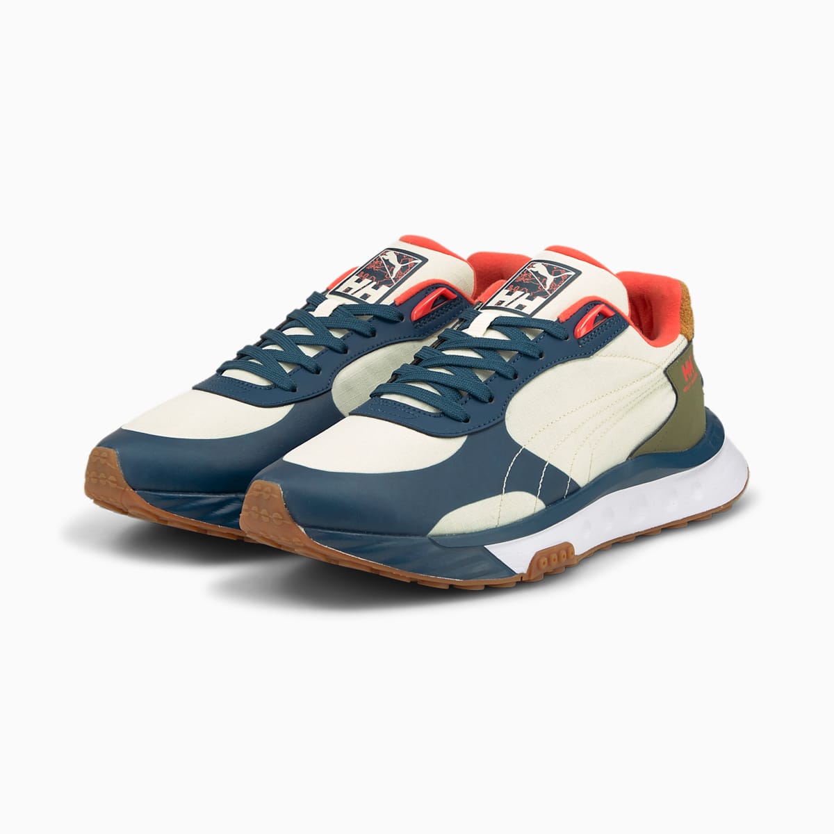 Tenisky Puma PUMA x HELLY HANSEN Wild Rider Panske Modre/Biele | SK640912