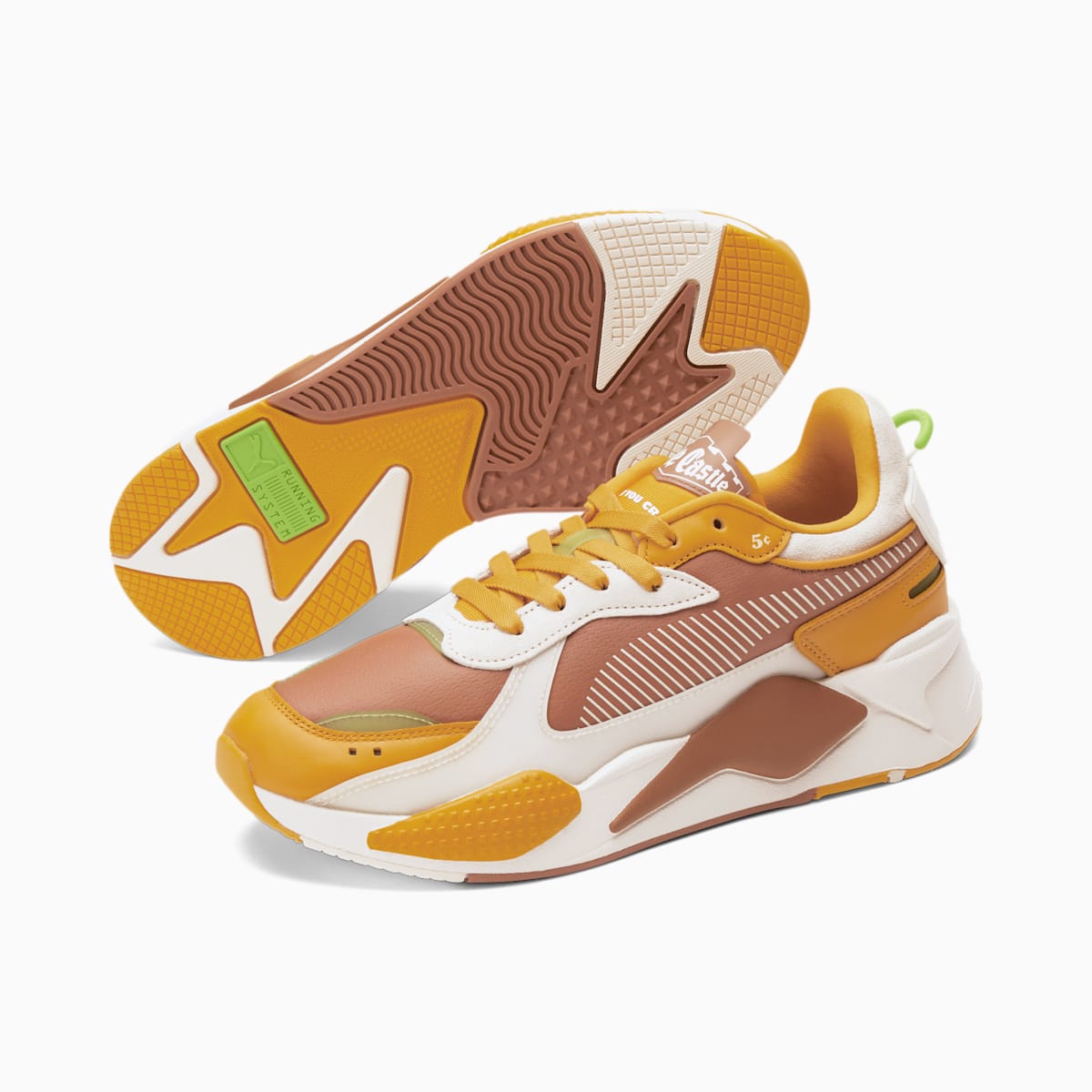 Tenisky Puma PUMA x WHITE CASTLE RS-X Panske Oranžové Kvetinové | SK765982