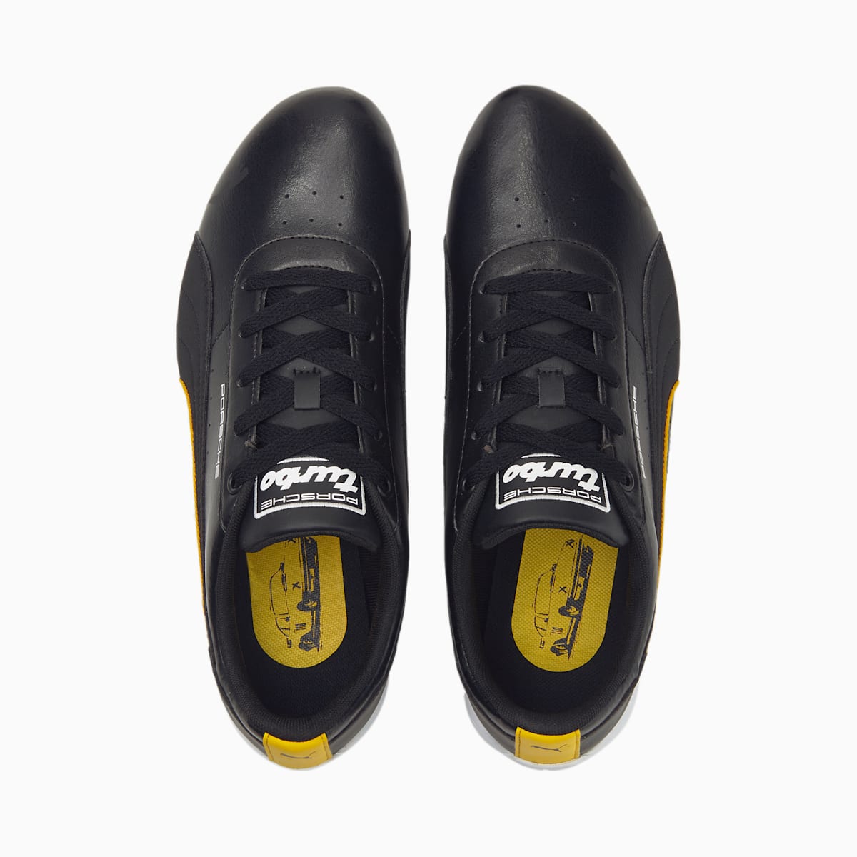 Tenisky Puma Porsche Legacy Neo Cat Panske Čierne/Citrón | SK056487