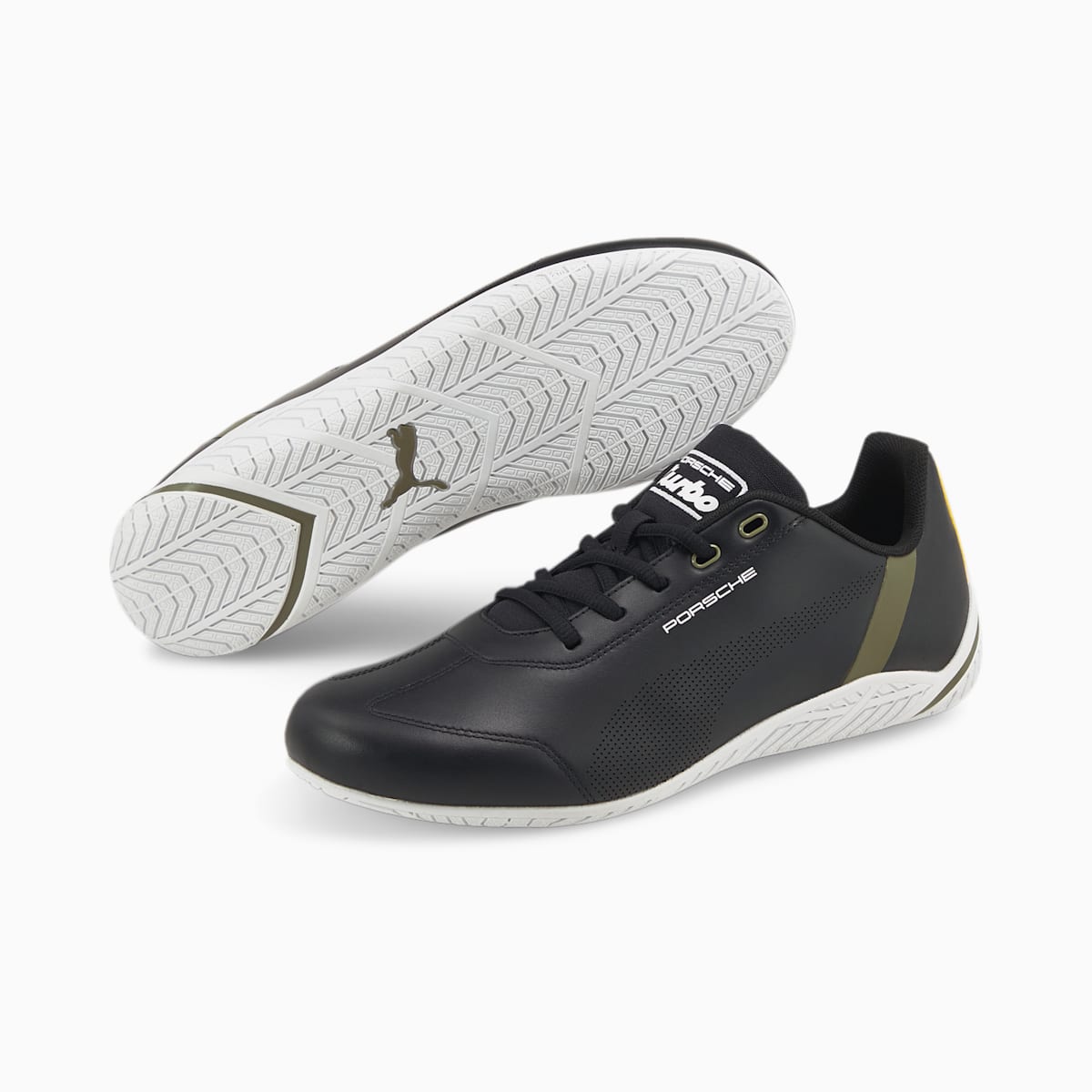 Tenisky Puma Porsche Legacy RDG Cat Damske Čierne/Biele/Tmavo Zelene | SK126785