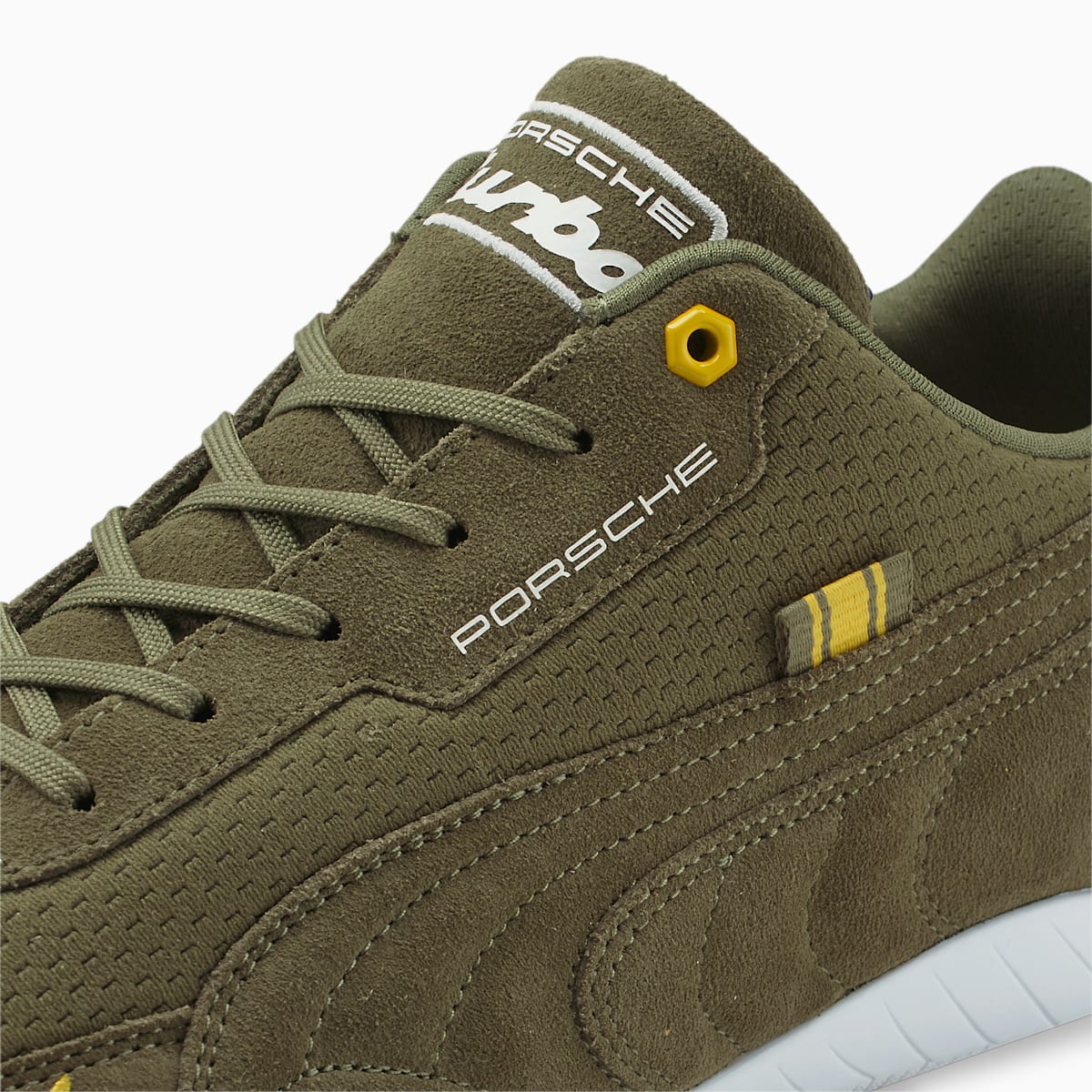 Tenisky Puma Porsche Legacy Speedcat Panske Tmavo Zelene/Biele/Citrón | SK485627
