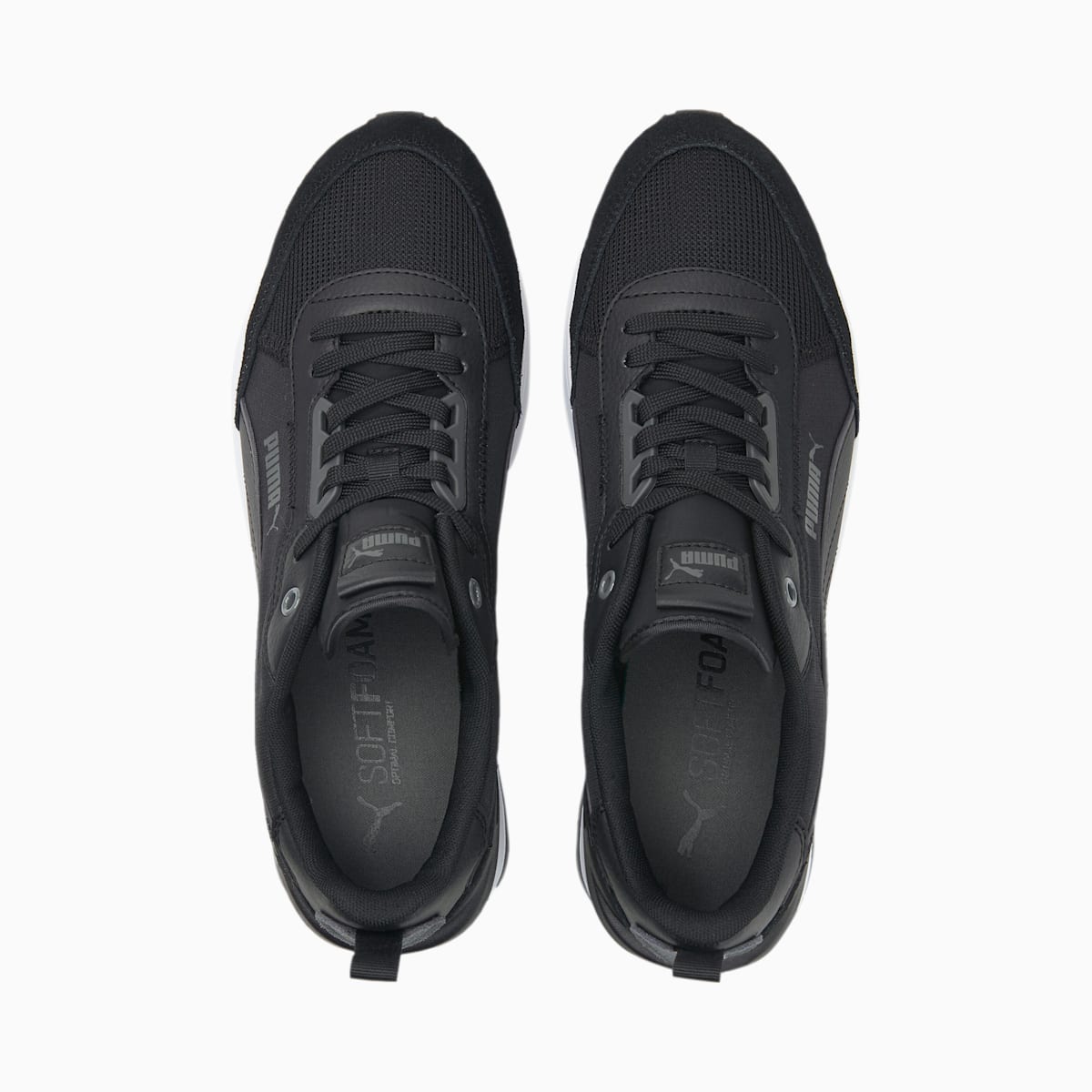 Tenisky Puma R22 Damske Čierne/Tmavo Siva/Biele | SK170945