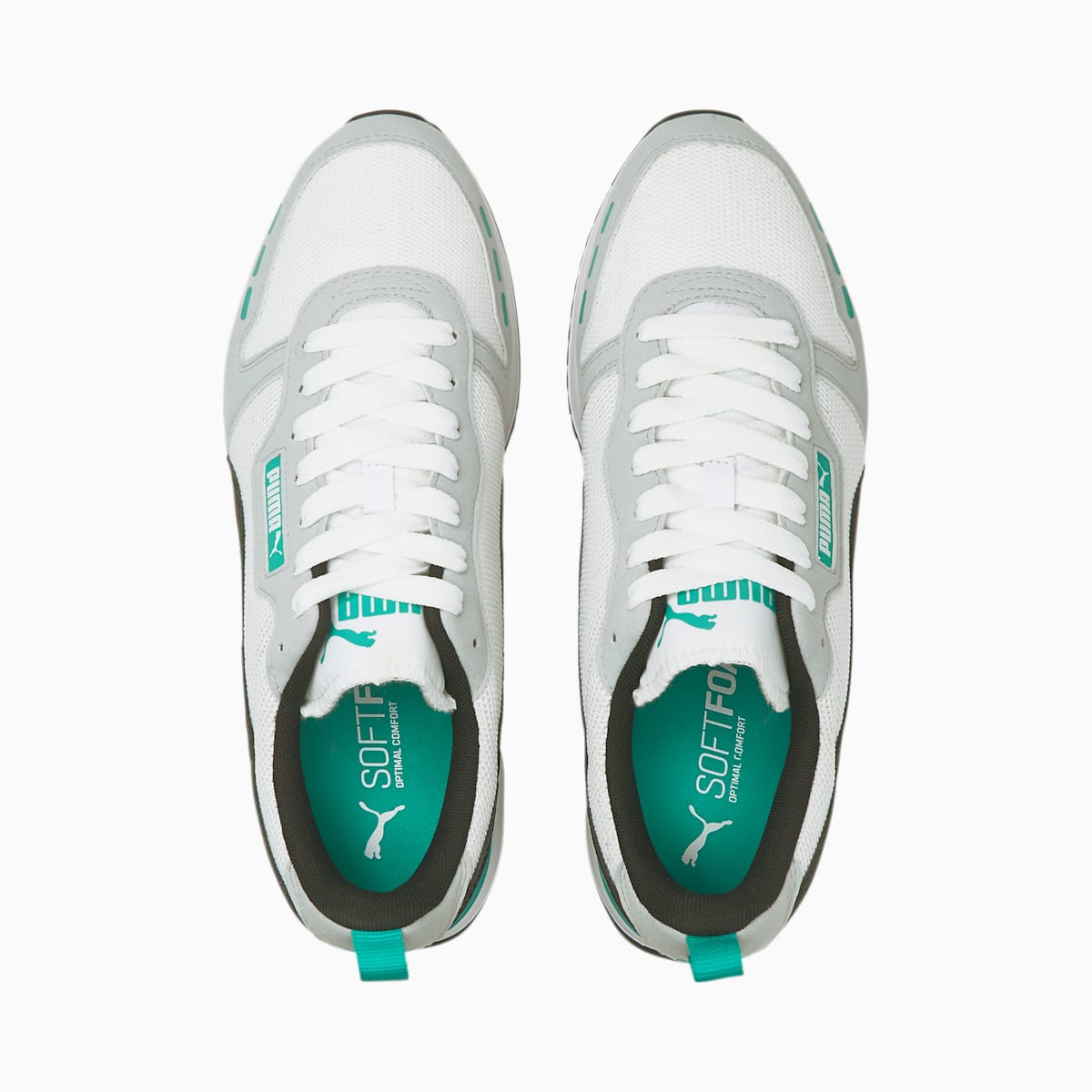 Tenisky Puma R78 Damske Biele/Čierne/Zelene | SK216948