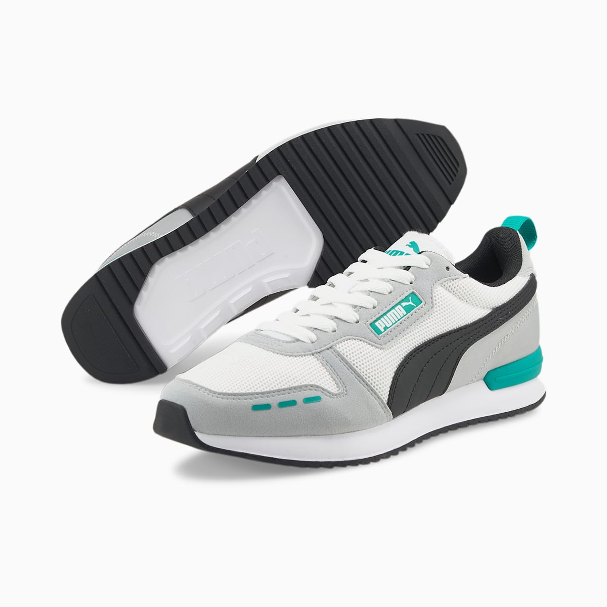 Tenisky Puma R78 Panske Biele/Čierne/Zelene | SK820975